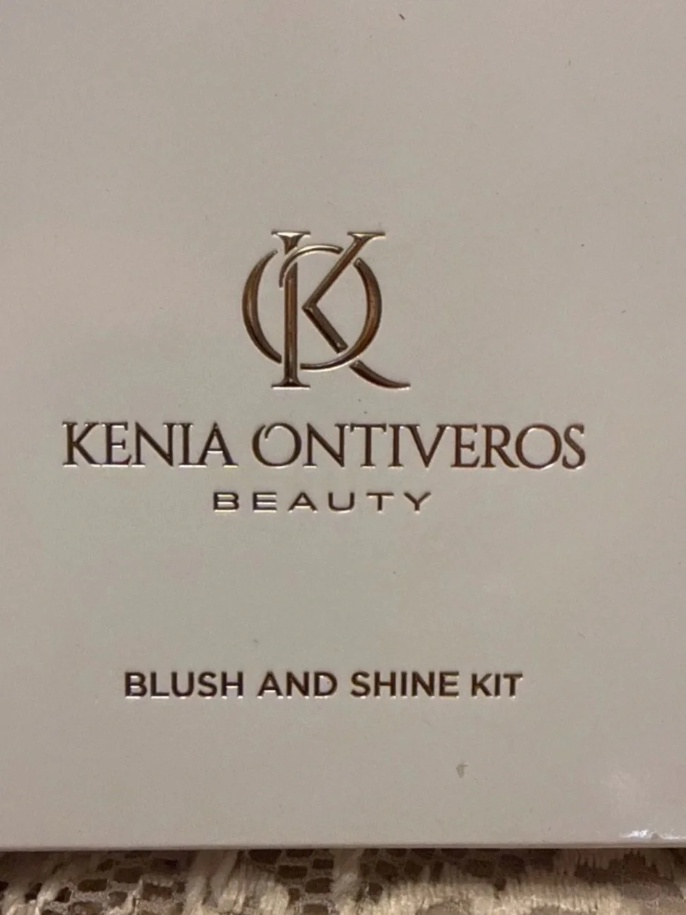 Kenia Ontiveros Beauty Blush and Shine Kit - Neutral Pink Glow